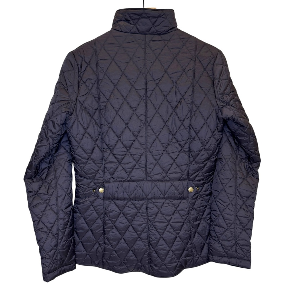 Barbour Flyweight Calvary Quilted Jacket Navy Size 6 (UK 10) NWT - Picture 3 of 13